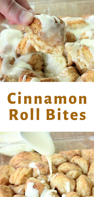 Cinnamon Roll Bites