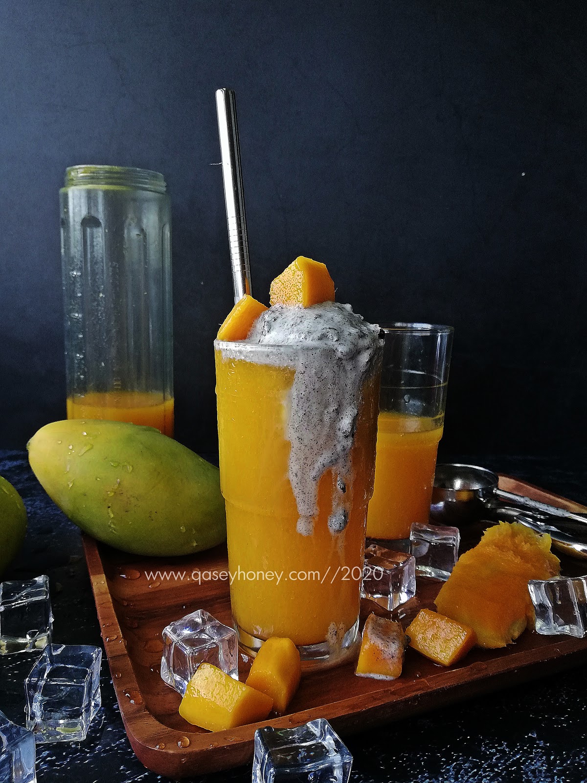 Mango Float Ala Klebang Sekali Cuba Pasti Ketagih Jom Buat Sendiri Lebih Jimat Qasey Honey