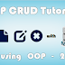 Object Oriented CRUD Tutorial with PHP and MySQL