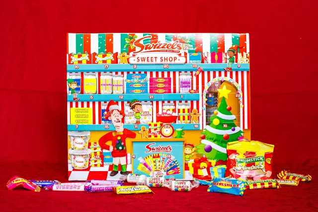 The Swizzels 2023 advent calendar and contents