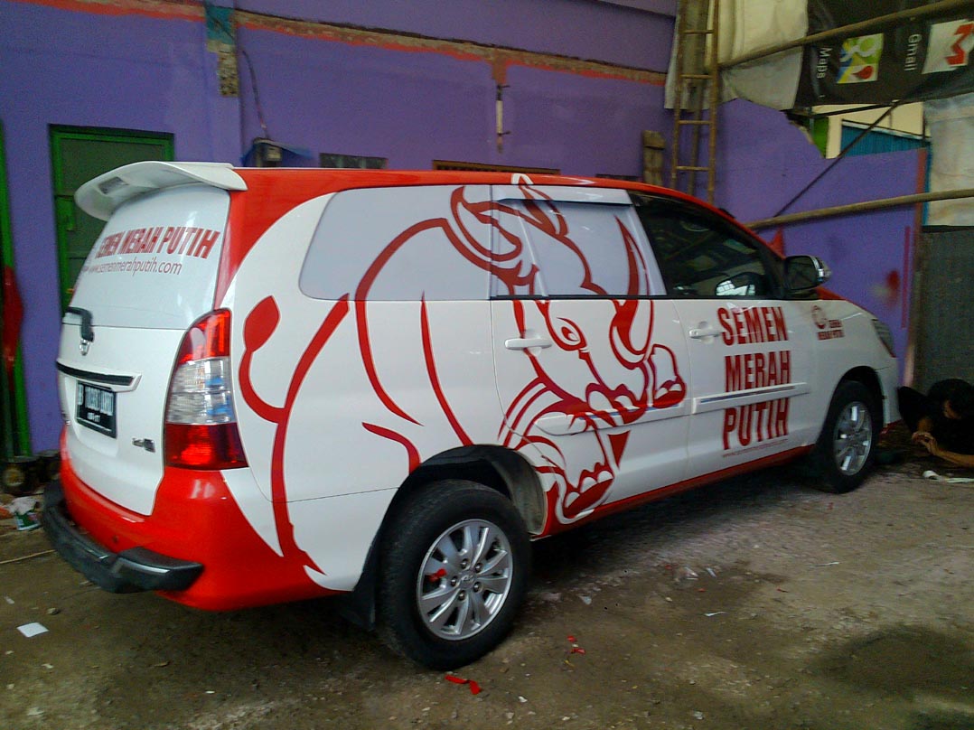 Model Harga  Cutting  Sticker  Mobil  Avanza Full  Body  Keren 