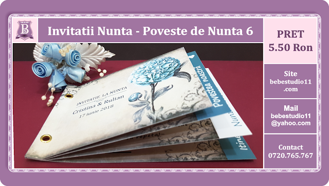 Invitatii Nunta Poveste de Nunta 6