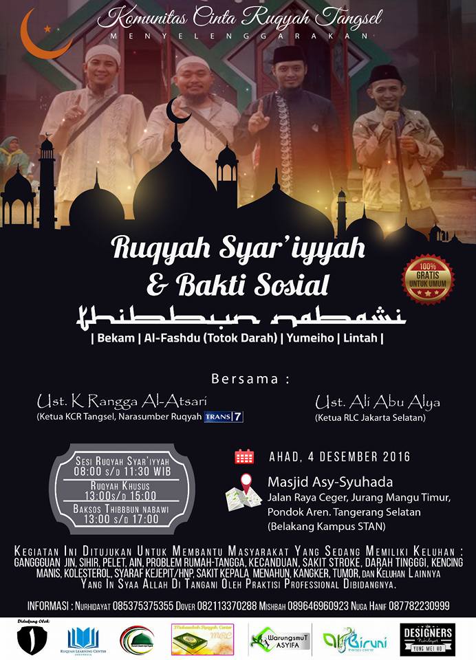 Ruqyah Syar'iyyah & Bakti Sosial di Tangsel