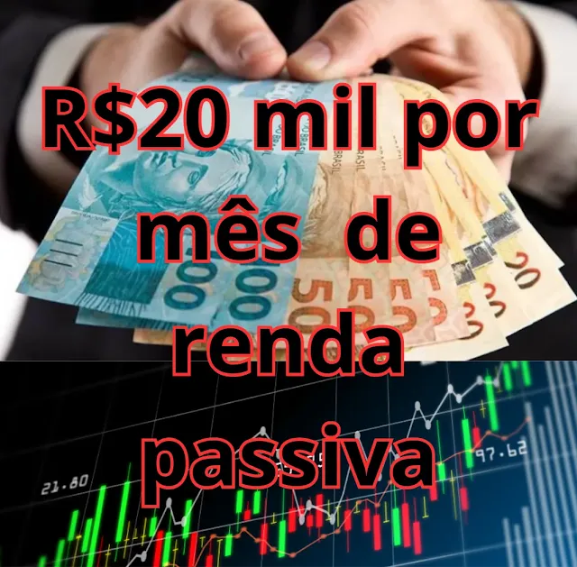 Quanto é necessário investir em fundos imobiliários para ganhar 20 mil por mês?