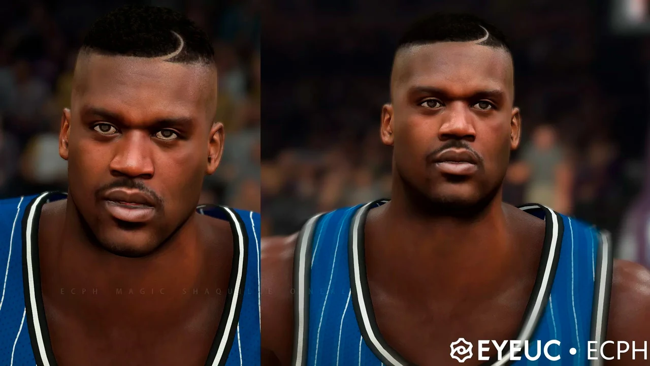 NBA 2K22 Shaquille O'Neal Cyberface Magic