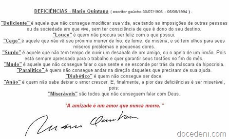 deficiências