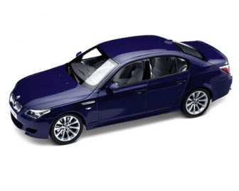 BMW M5 E60 Blue miniature