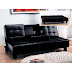 Acme Black Adjustable Sofa by ACME