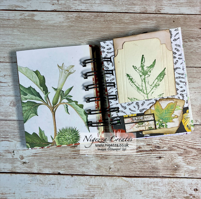 Mini Spiral Bound Autumn / Fall Journal