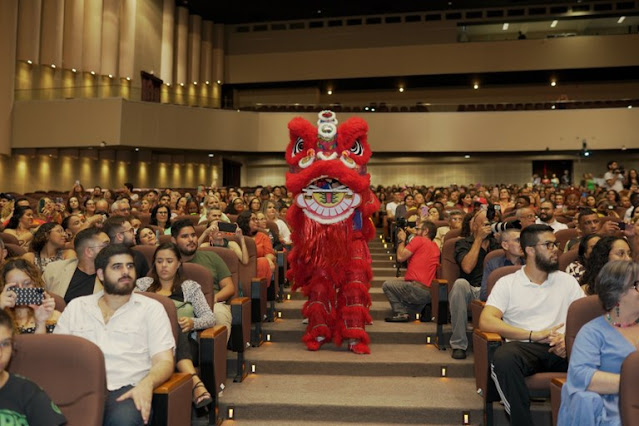 Lucas Ribeiro participa de abertura do Festival de Cultura Chinesa e destaca importância da parceria entre a Paraíba e o país asiático
