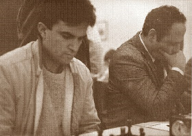 Los ajedrecistas Joaquín Hernández y Raül de Sousa Flores