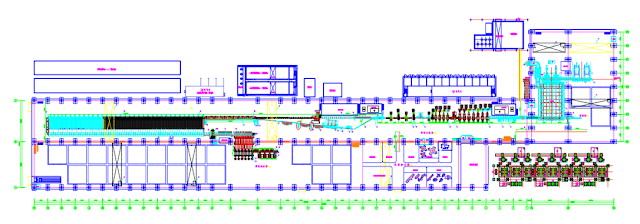 bar rolling mill layout