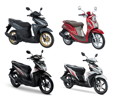 4 Tipe dan Harga Motor Matic Paling Laris di Tahun 2022 