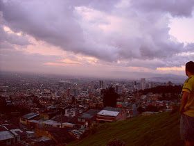 Sunset in Bogotá