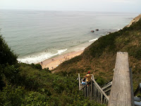 Block Island Beach Stairs