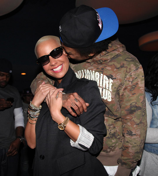 wiz khalifa amber rose engaged. wiz khalifa amber rose tattoo