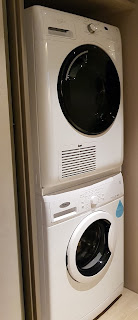 Washing and drying laundry facilities.