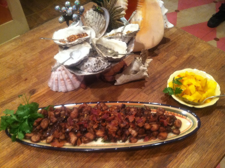 Jabberwocky Smooth Jerked Squid with Crumbled Bacon!