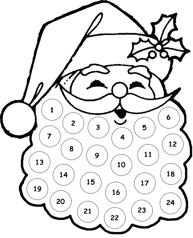 Santa Coloring Pages