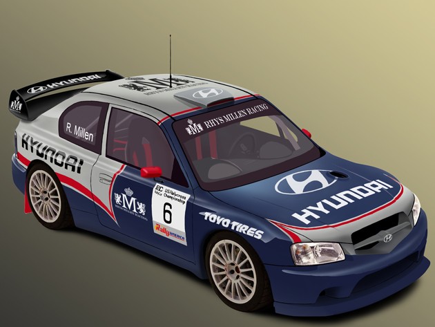 Hyundai Race Car