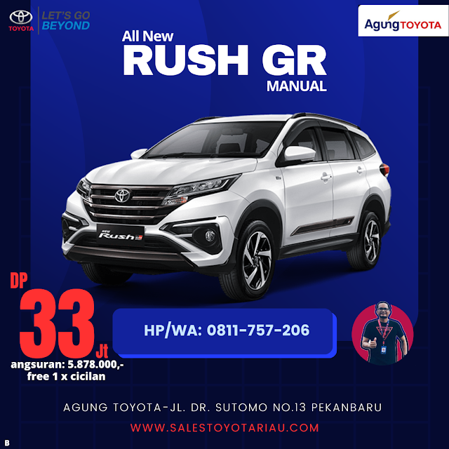 harga kredit rush riau