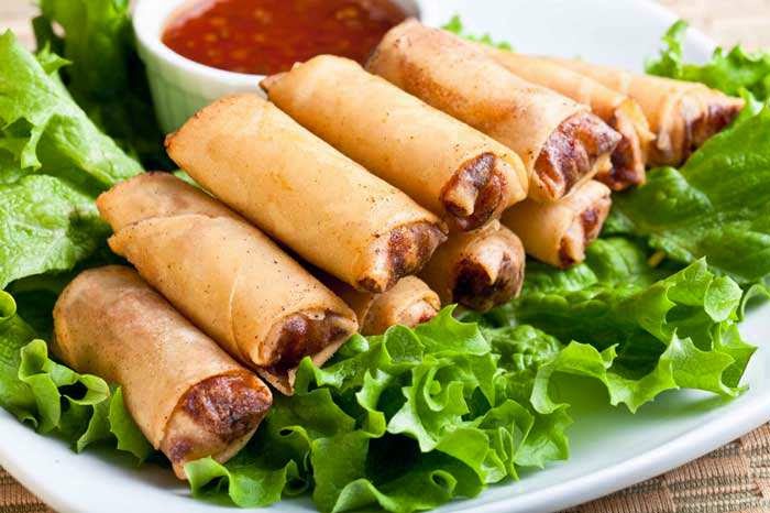 Photo How to Make Spring Rolls from Bitung City