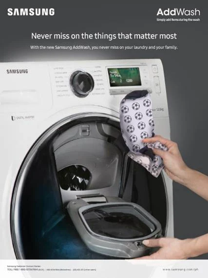 Samsung AddWash Washing Machine