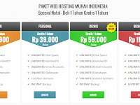 Hosting Indonesia Paling Murah Terbaik : Niagahoster + Coupon Code