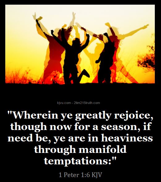 2 Timothy 2 15 Truth Verse Of The Day 1 Peter 1 6 KJV