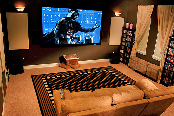 Interior Design Ideas, Modern Design: Luxury Home Theater