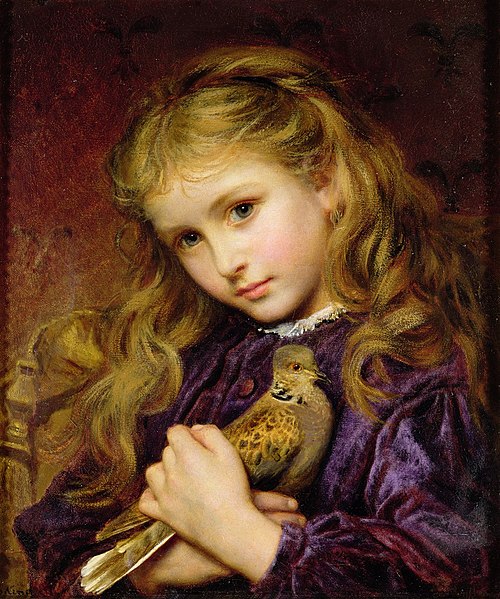 Sophie Gengembre Anderson, "The Turtle Dove"