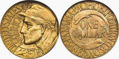 1915 Gold Dollar Commemorative