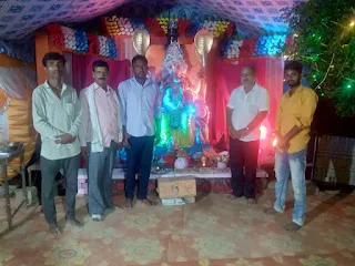 परशुरामपुर में स्थापित गणपति बाप्पा का दर्शन कर रहे हैं भक्त | #NayaSaberaNetwork