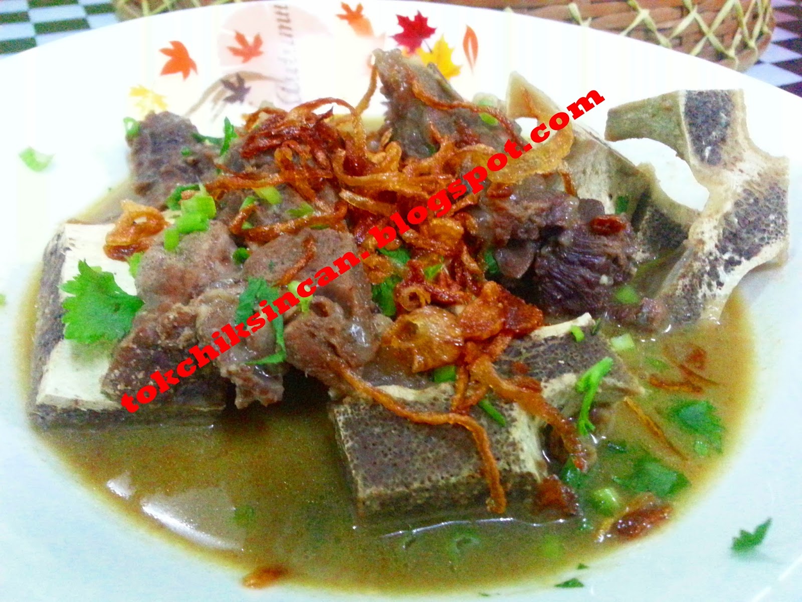 DENAI BERBISIK: sup tulang mamak style