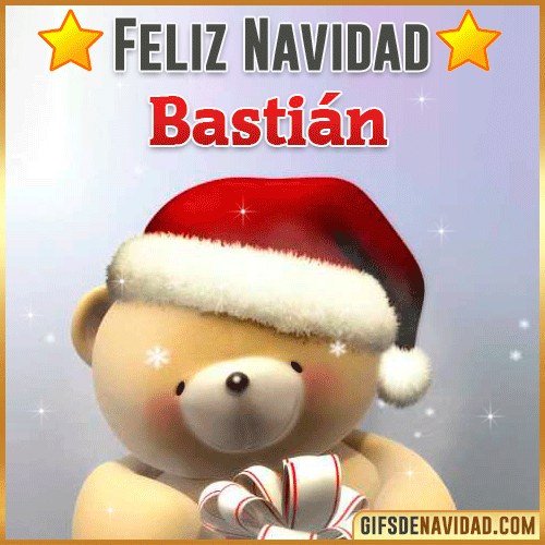 Feliz Navidad Bastián