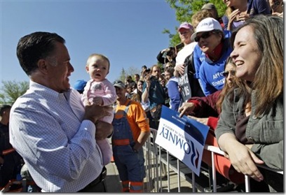 Romney Meeting and Greeting