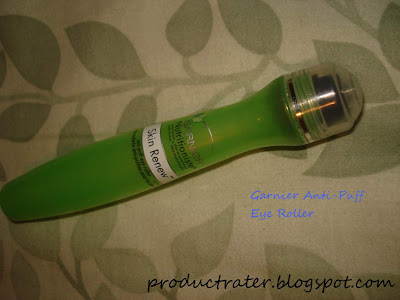 garnier anti-puff eye roller