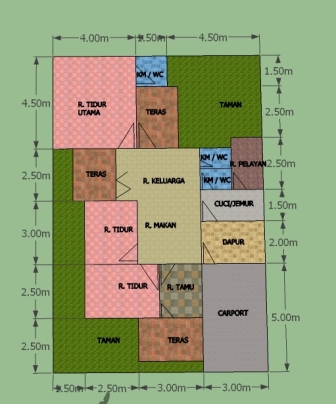 Denah Rumah Minialis on Desain Rumah Minimalis Modern 10x15   Desain Rumah