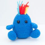 patron gratis monstruo amigurumi | free amigurumi pattern monster 