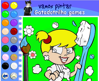 JOGO DA XUXA XUXINHA DE PINTAR E COLORIR