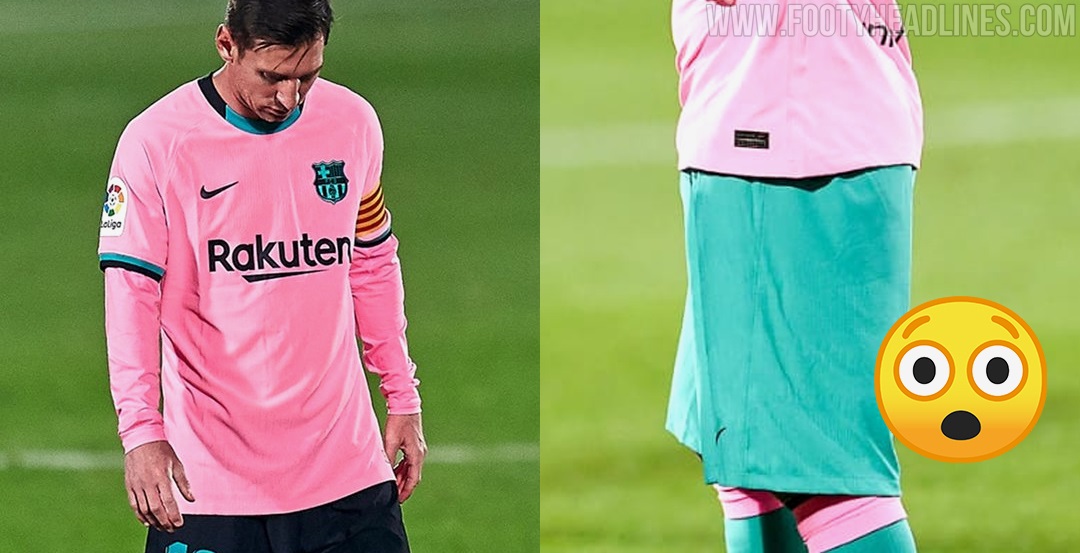 Lionel Messi Wears Super Large Kit - Footy Headlines