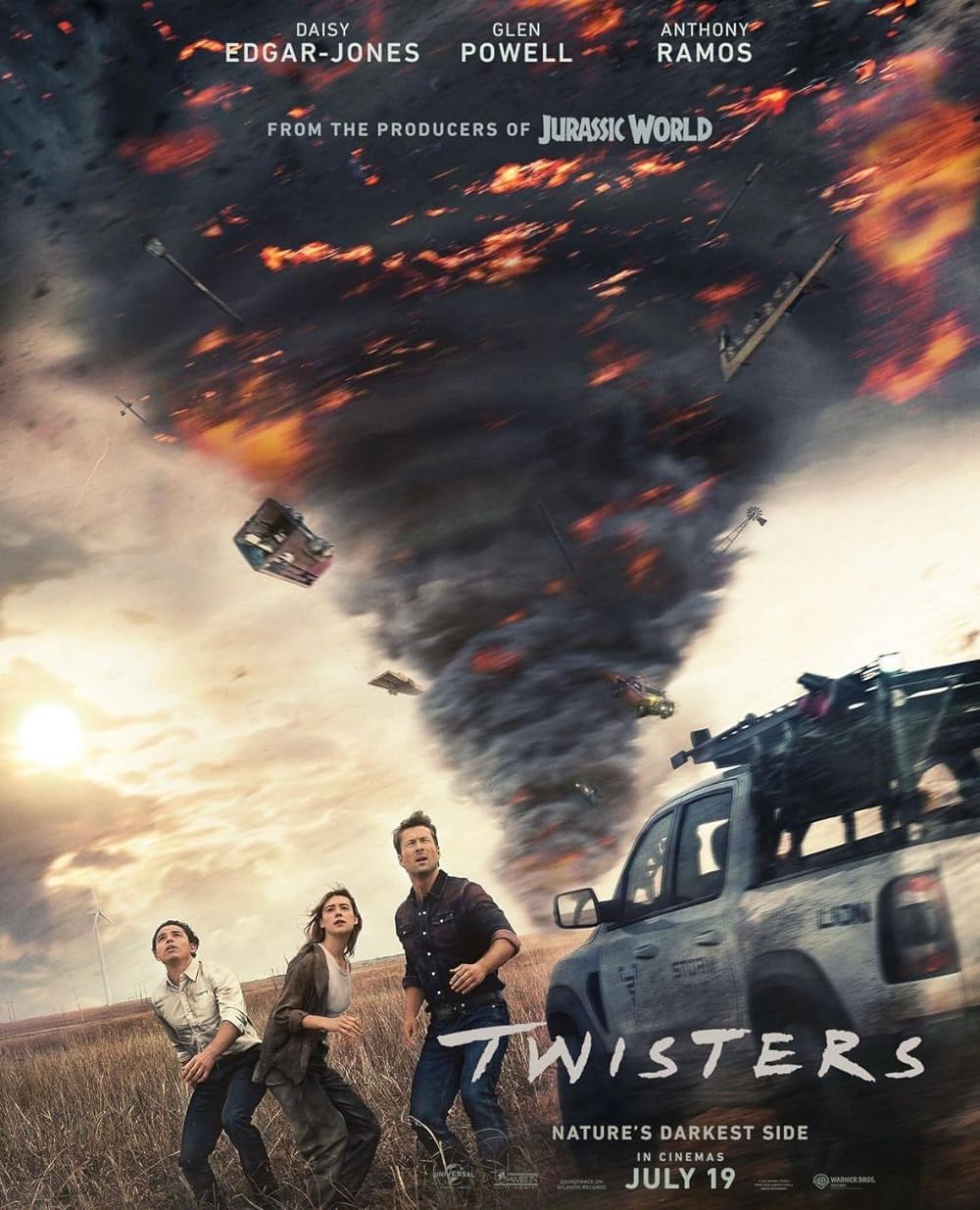 Свежий постер фильма-катастрофы «Смерч 2» («Смерчи»)
