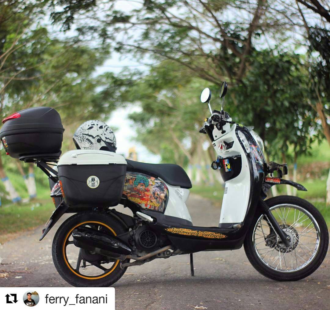 Modifikasi Scoopy Untuk Touring OPREK MOTOR