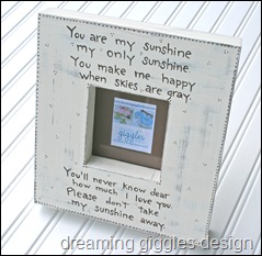 youaremysunshineframe
