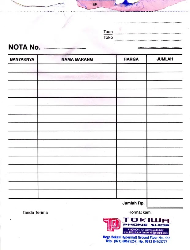 Nota Kosong PDF
