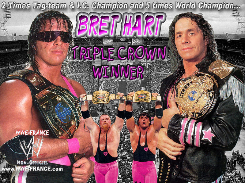 Unseen Bret Hart Stunning Wallpapers