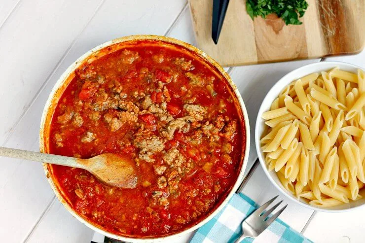 Turkey Bolognese 