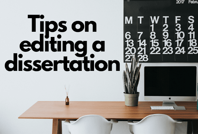 How to edit and eliminate errors from a dissertation make it more acceptable