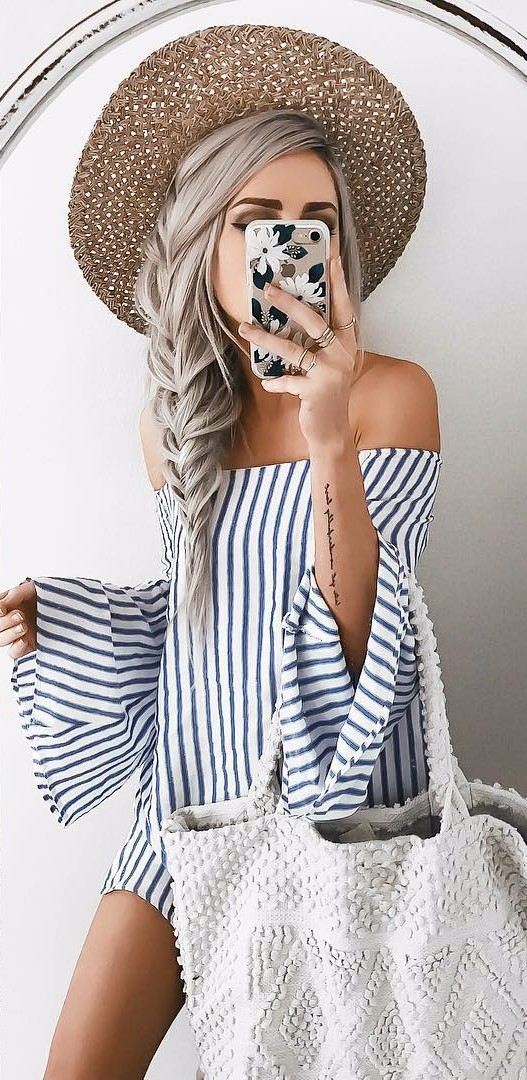 summer stripes / outfit idea 