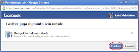 Cara Menghubungkan Twitter dengan Facebook